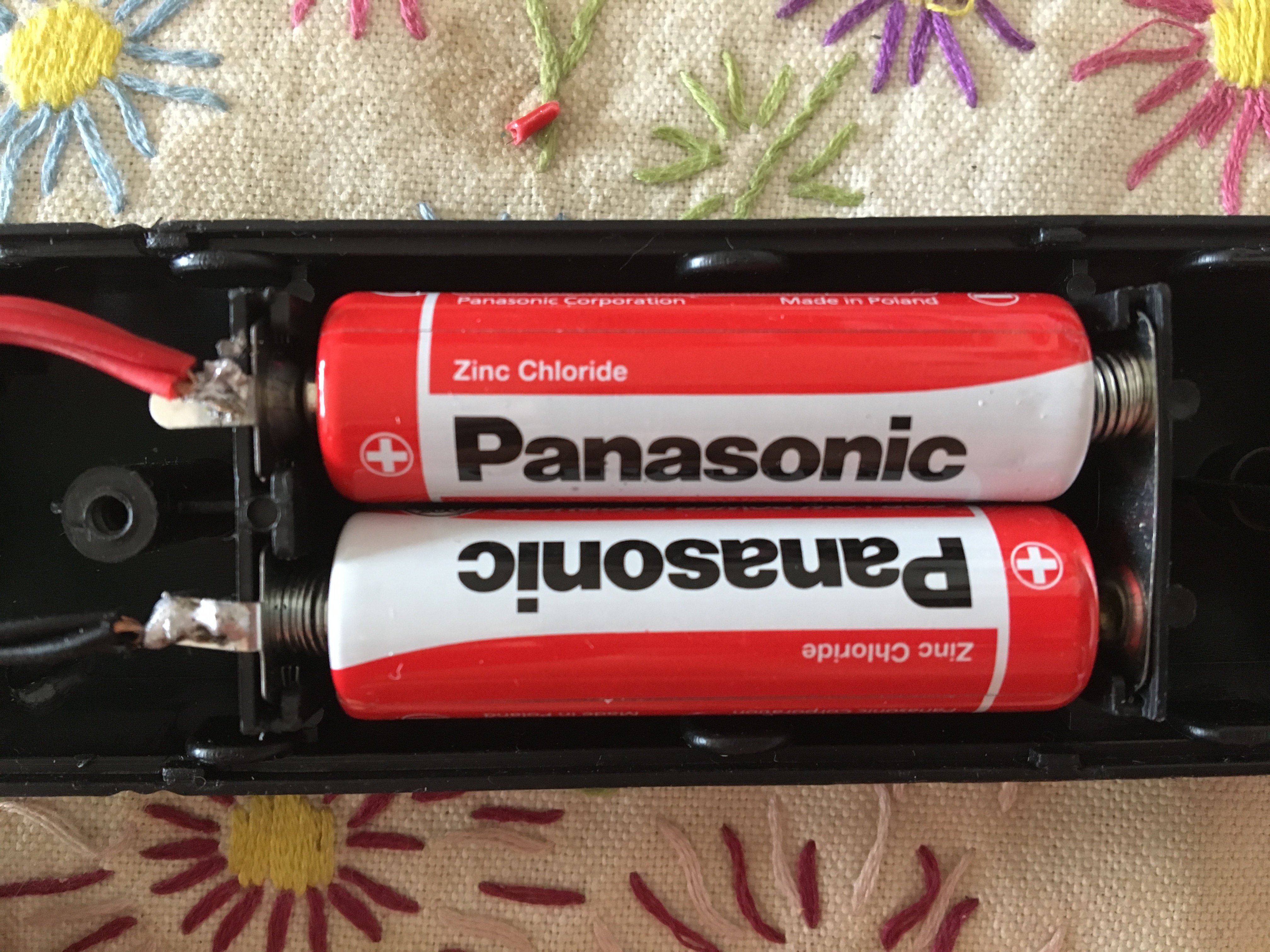"Undesired Zink Cloride batteries"