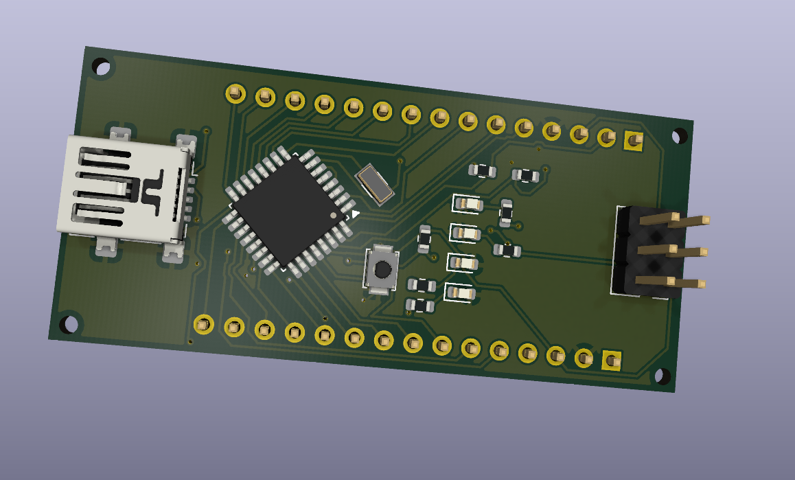 Arduino nano clone, from the project README