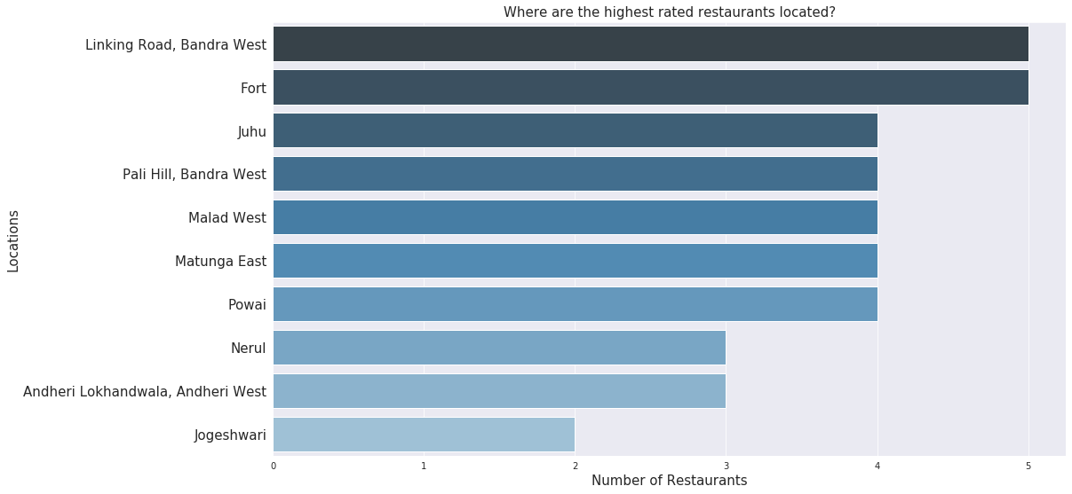 top 100 restaurants locations