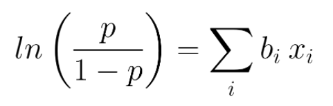 Log reg formula