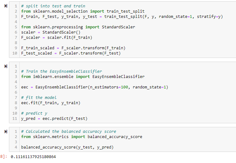 EEC Model Results