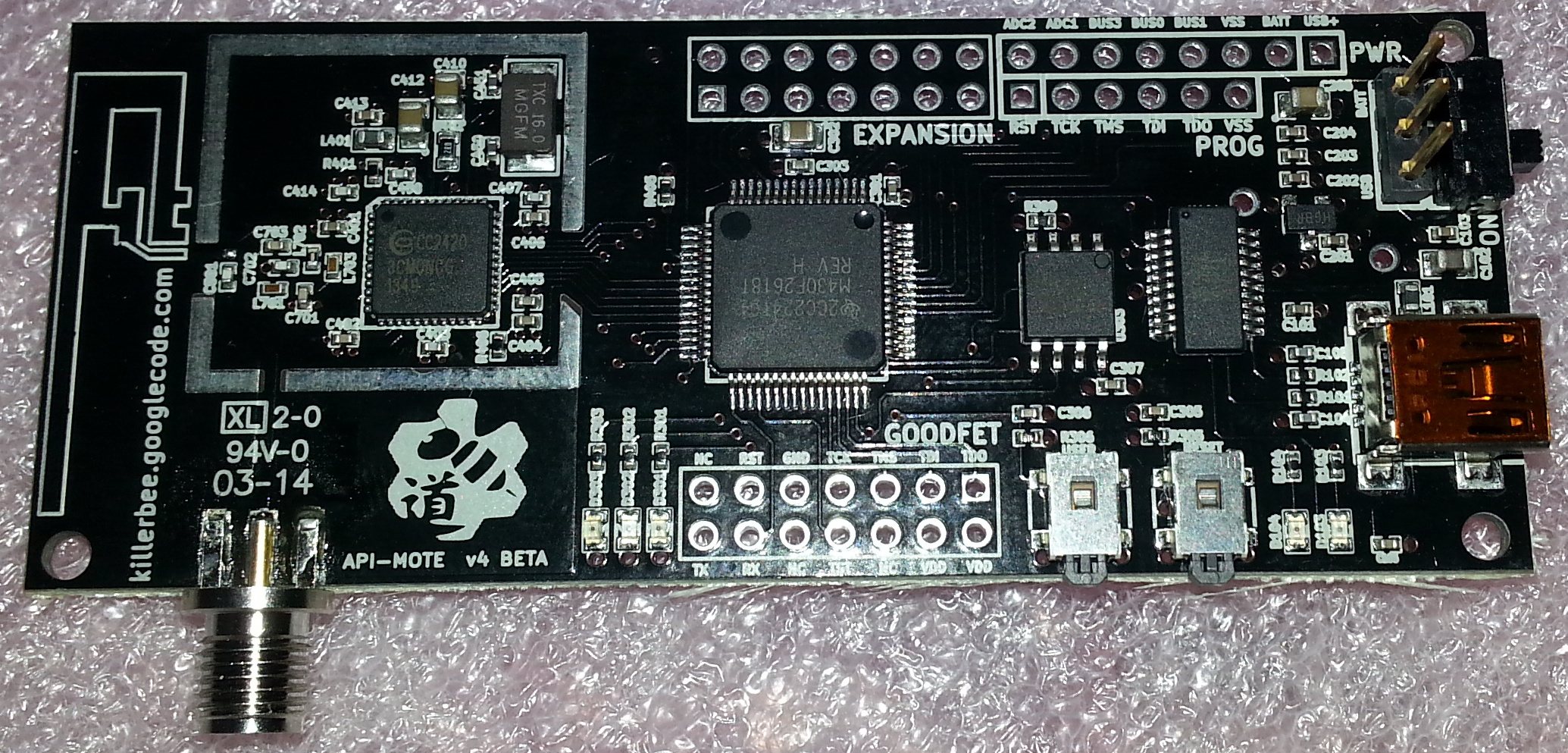 Apimote, from the project README