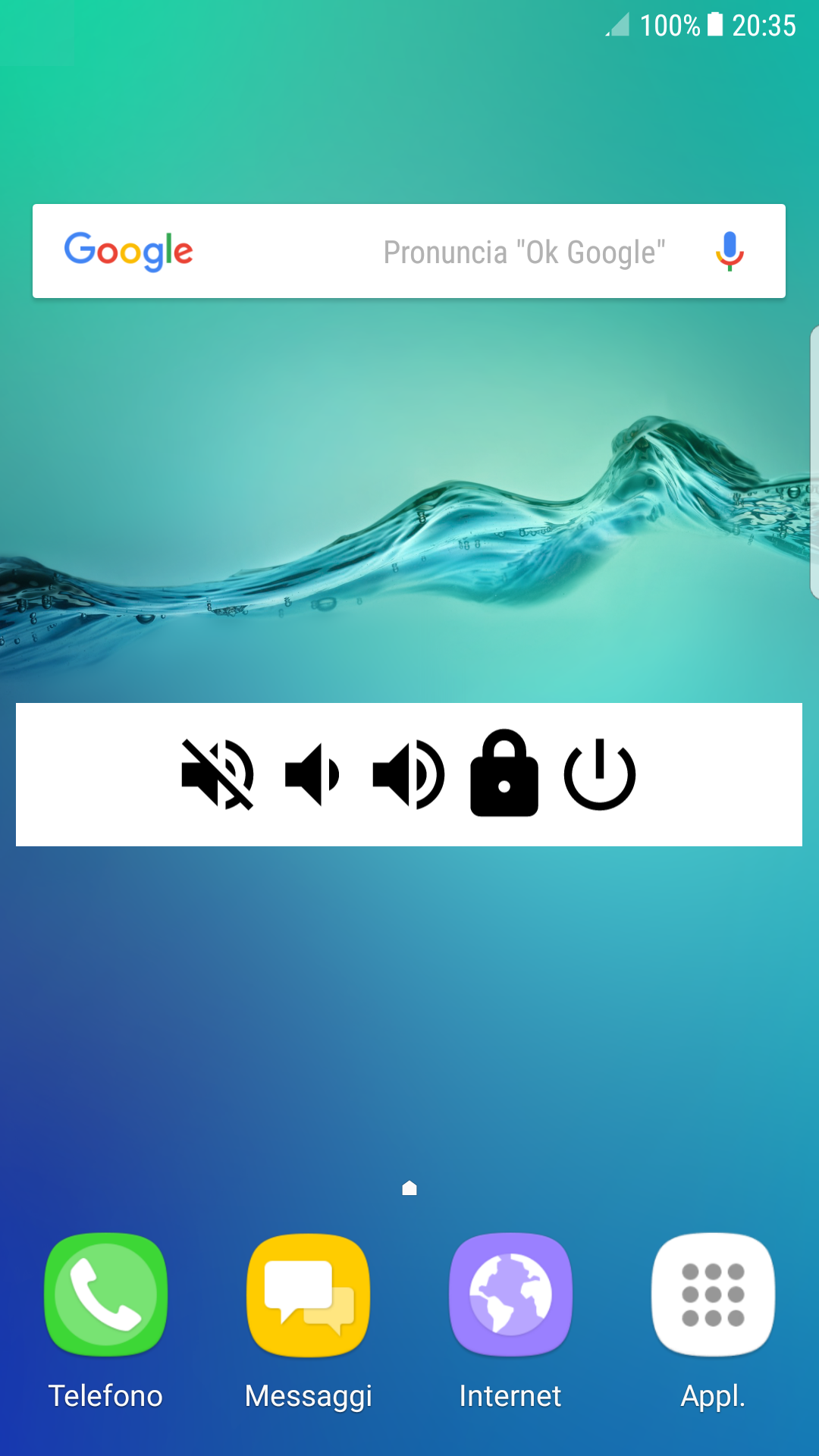 Control Buttons Widget