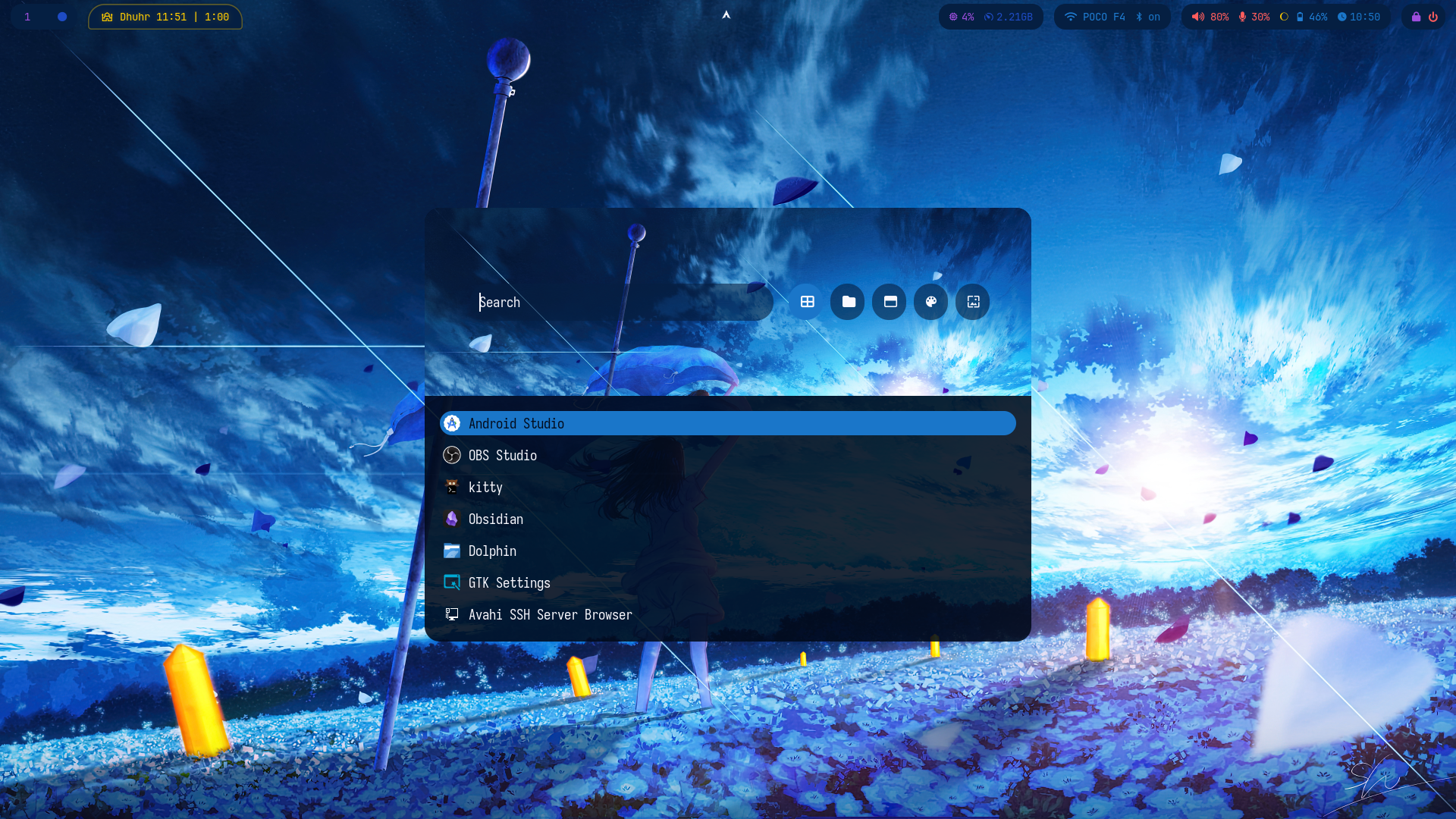 Menu Launcher