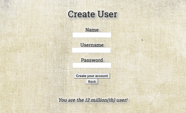 Create User