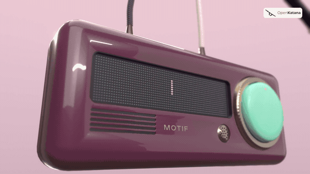 Eight-second preview of MOTIF, made with OpenKatana and Blender; click for the full 24-second MP4