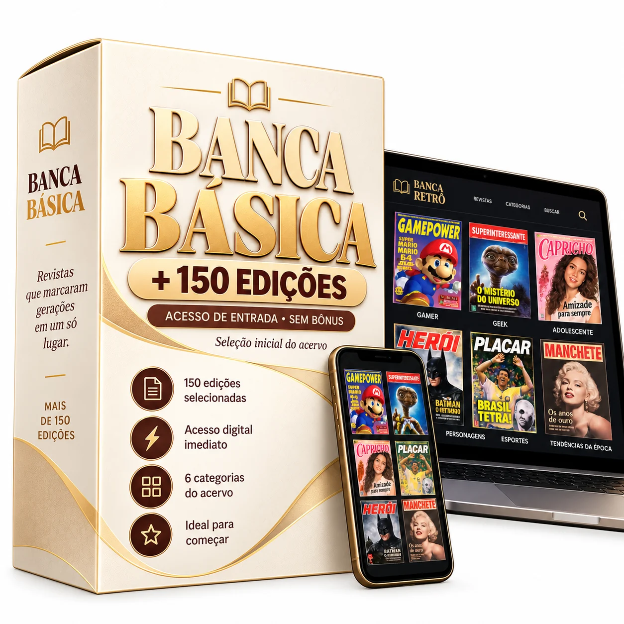 Mockup Banca Básica