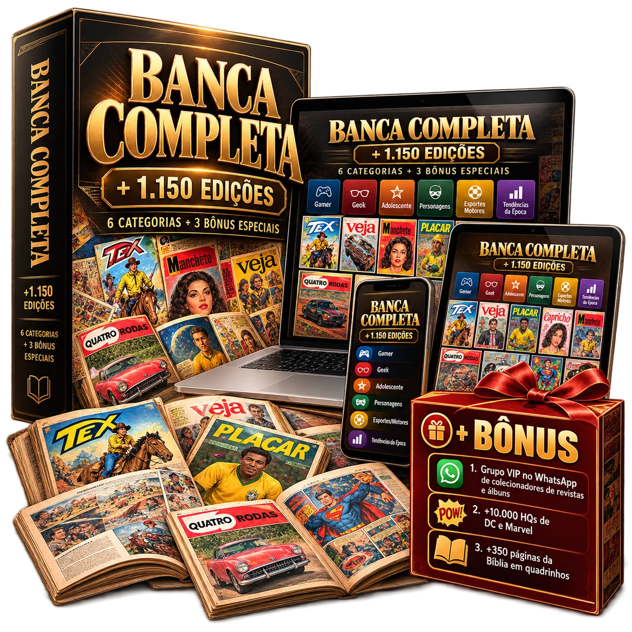 Mockup Banca Completa