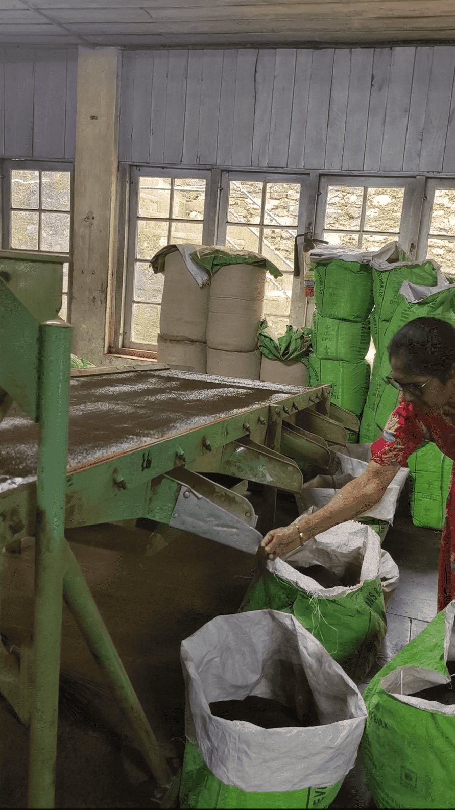 Tea grade inspection