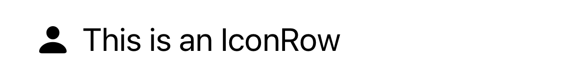 IconRow screenshot