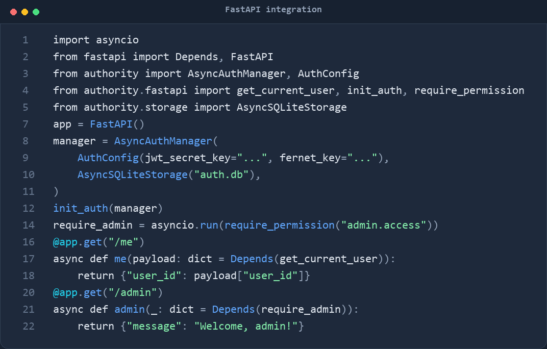 FastAPI