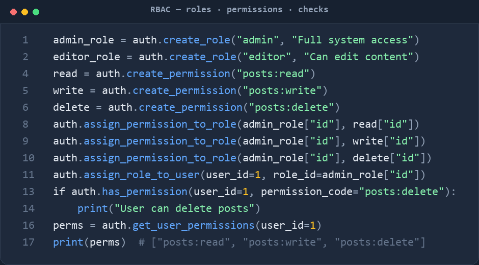 RBAC