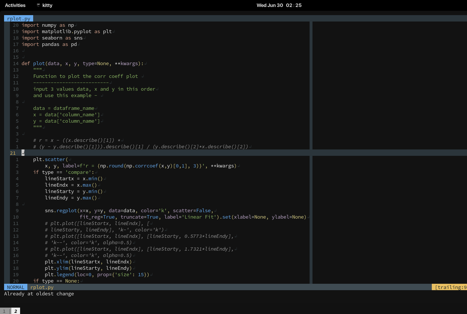 dark theme