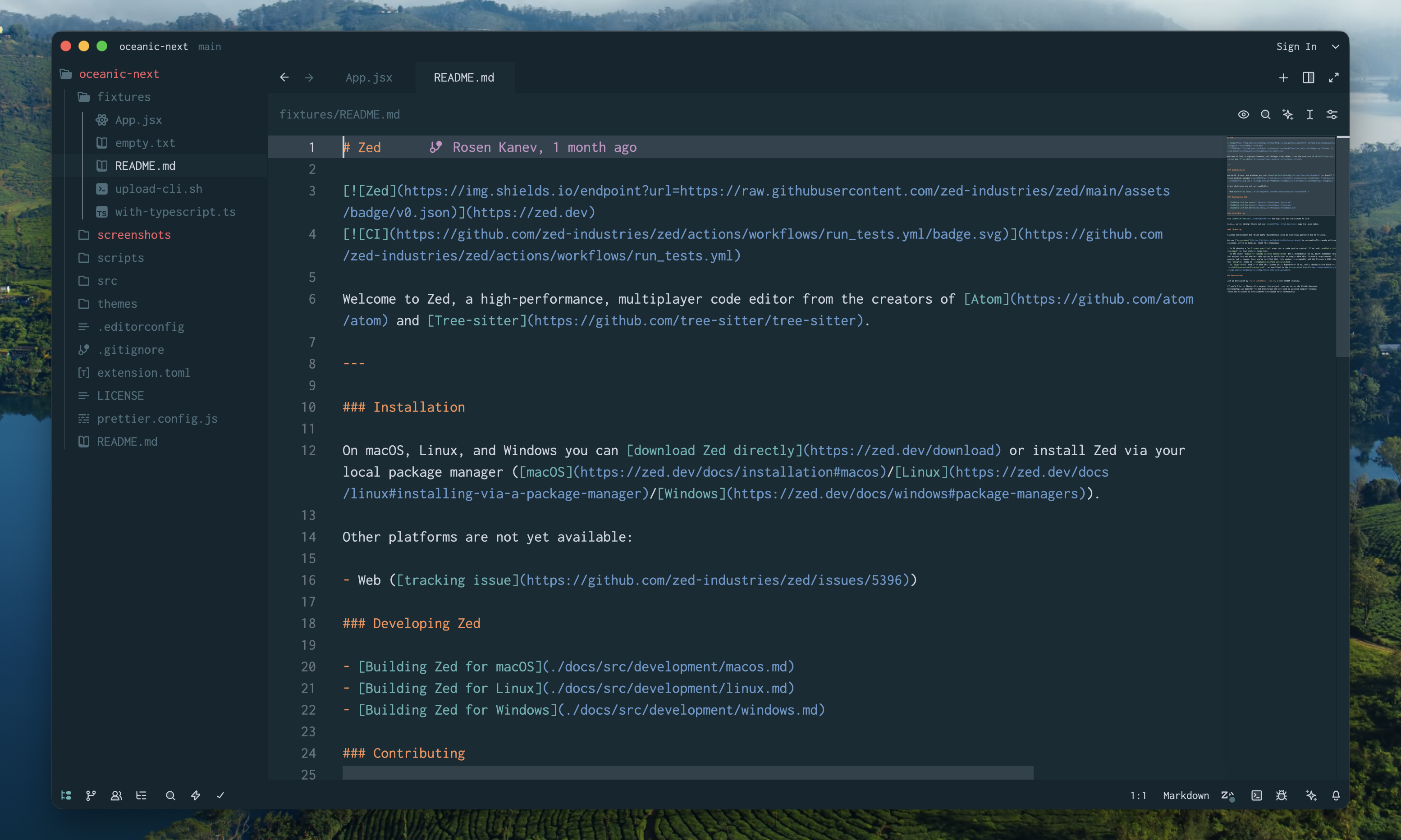 markdown