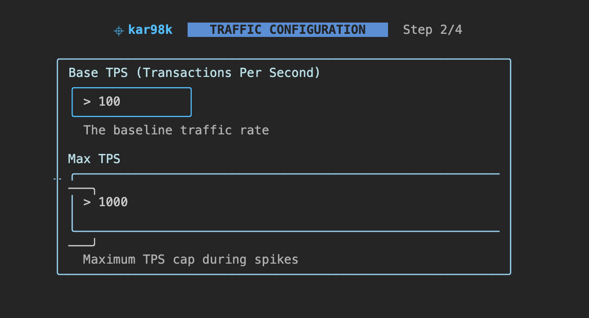 TUI config step 2