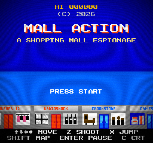 Mall Action — Model Benchmark screenshot