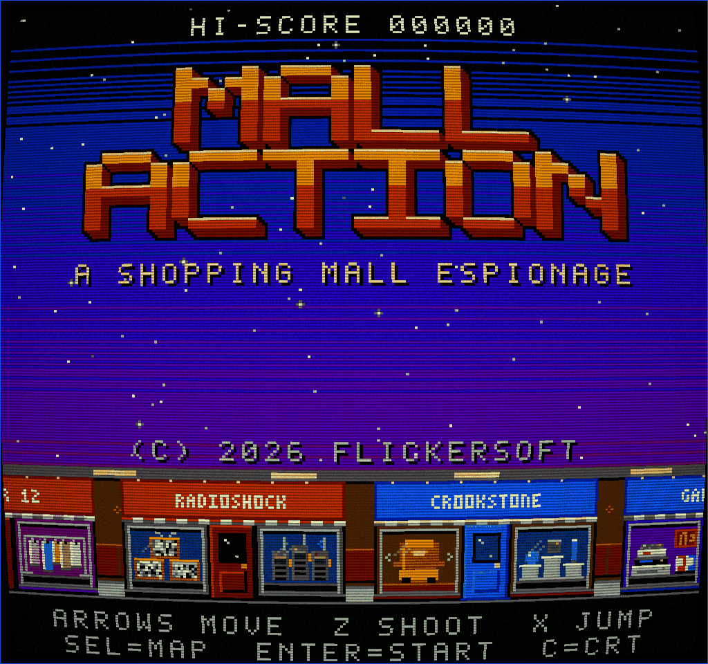 Mall Action — Model Benchmark screenshot