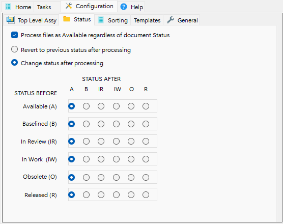 Document Status