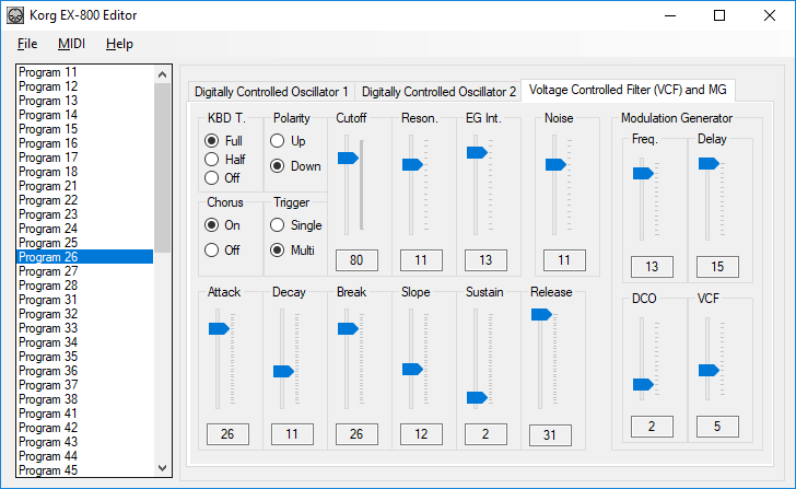 Voltage Controlled Oscillator and Modulation Generator