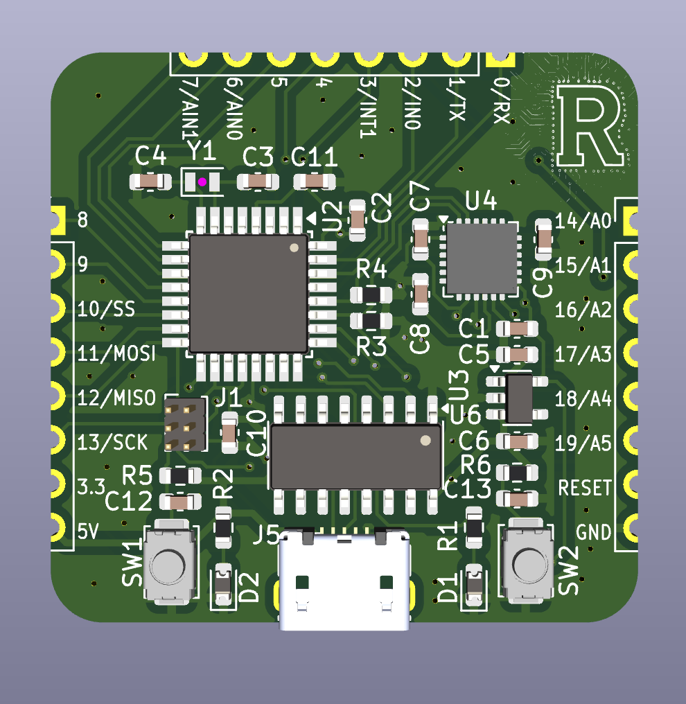 Nanro uno, from the project README
