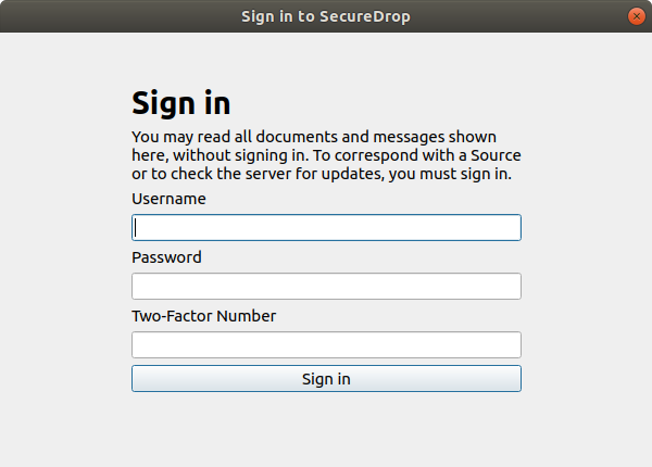 Sign-in Prompt