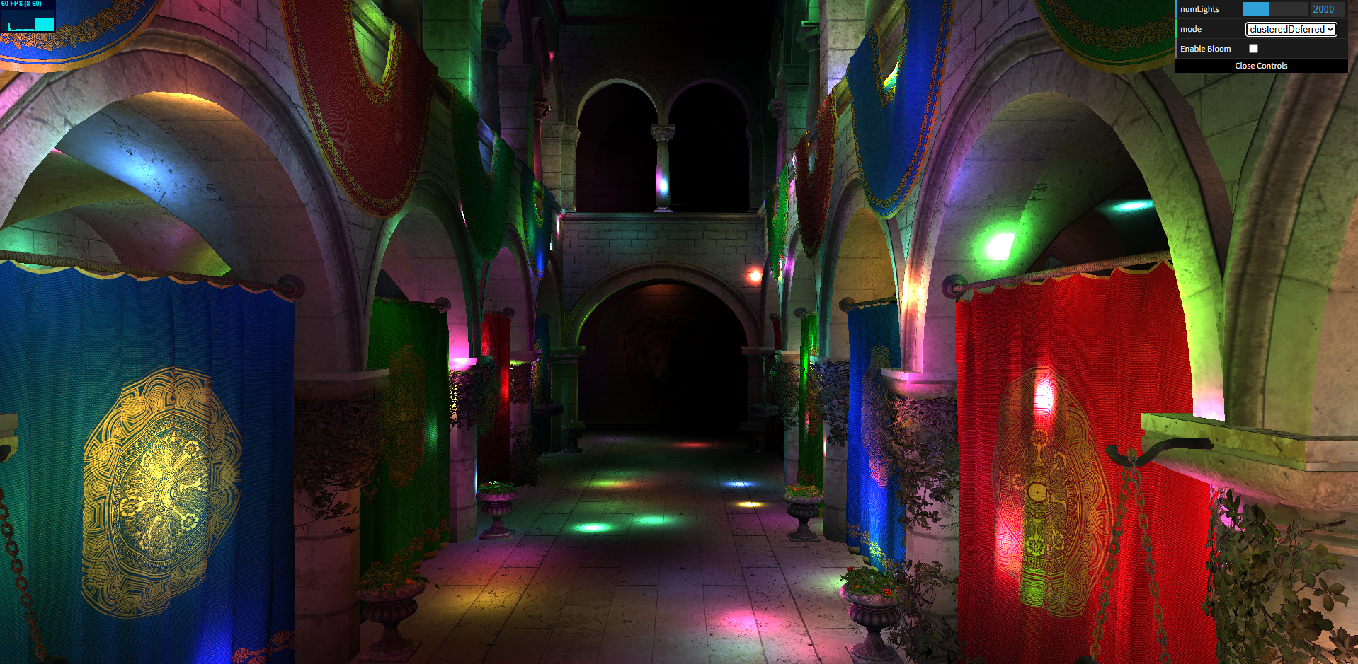 Clustered deferred render