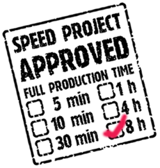 Speed Project Approved! 1 Hr