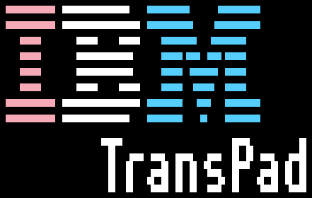 IBM TransPad logo (horizontal)