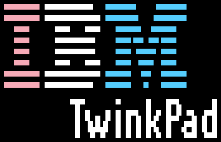 IBM TwinkPad logo (horizontal)