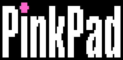 PinkPad logo (horizontal)