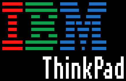 IBM ThinkPad classic logo (horizontal)