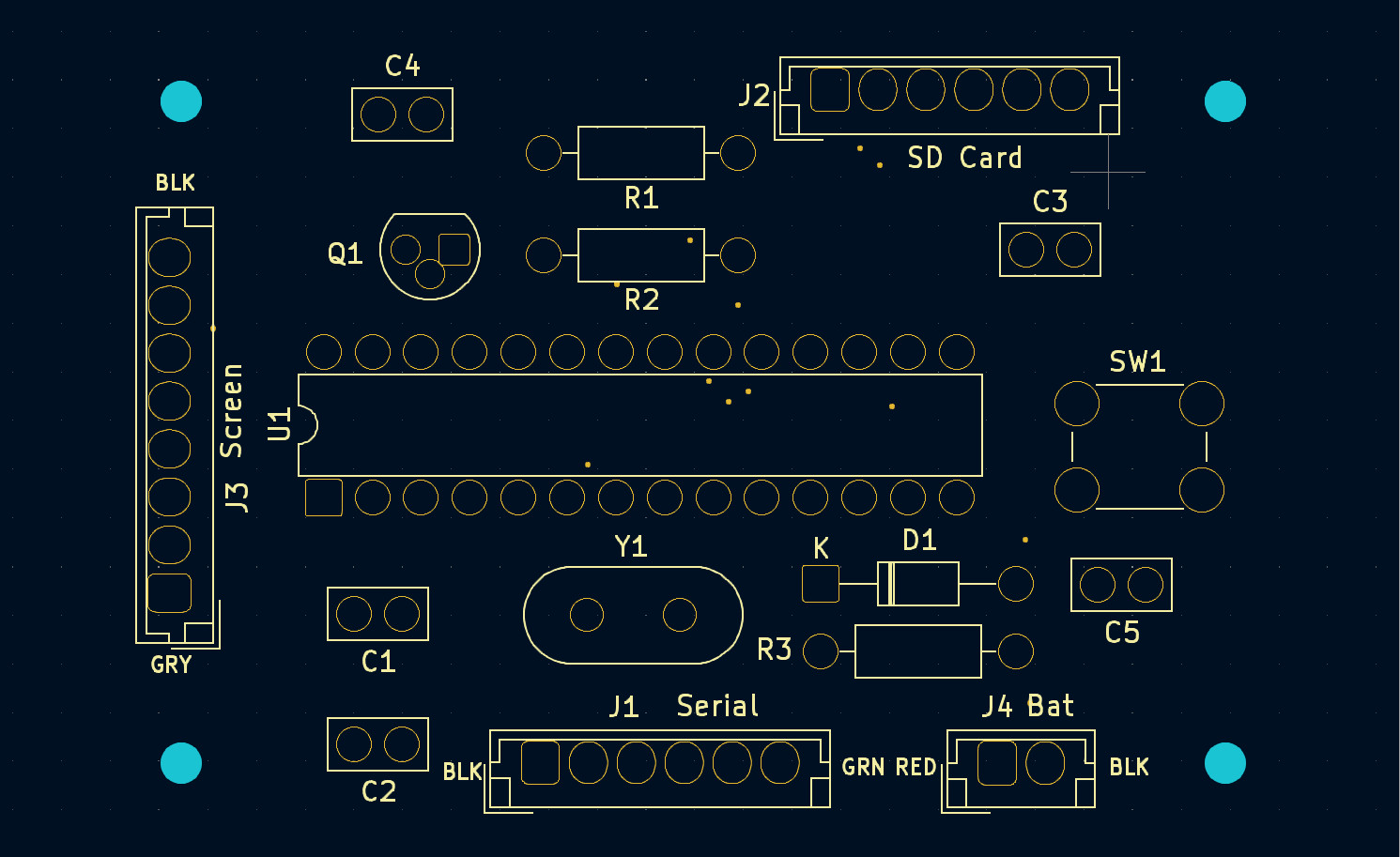 PCB board Silk Screen