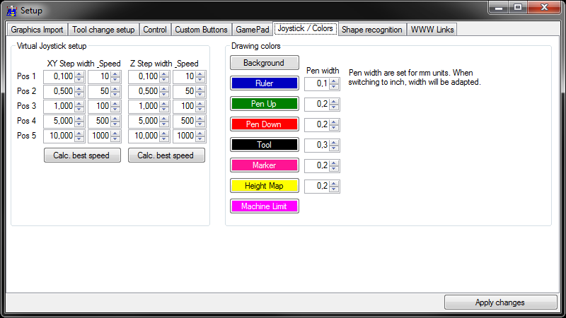 GRBL-Plotter Setup6