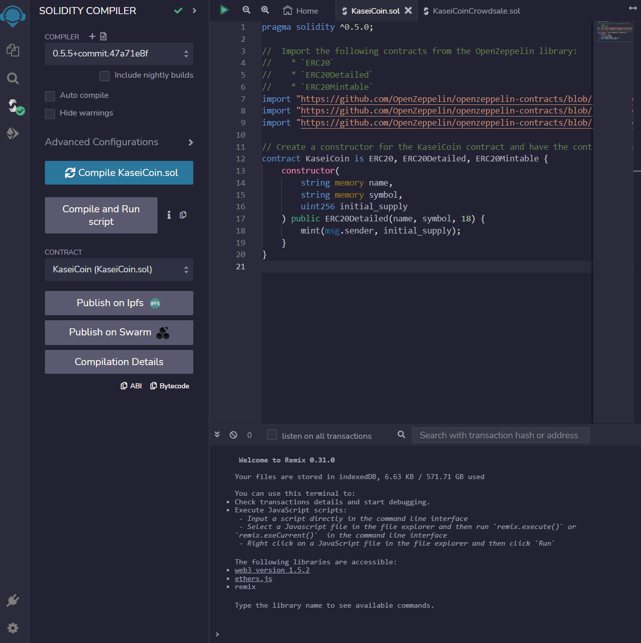 GitHub - robel-codes/Kasei-Crowdsale