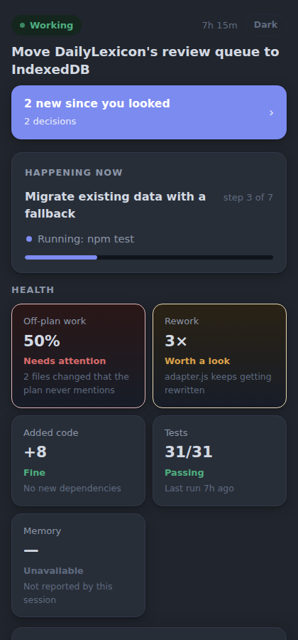 Dark theme