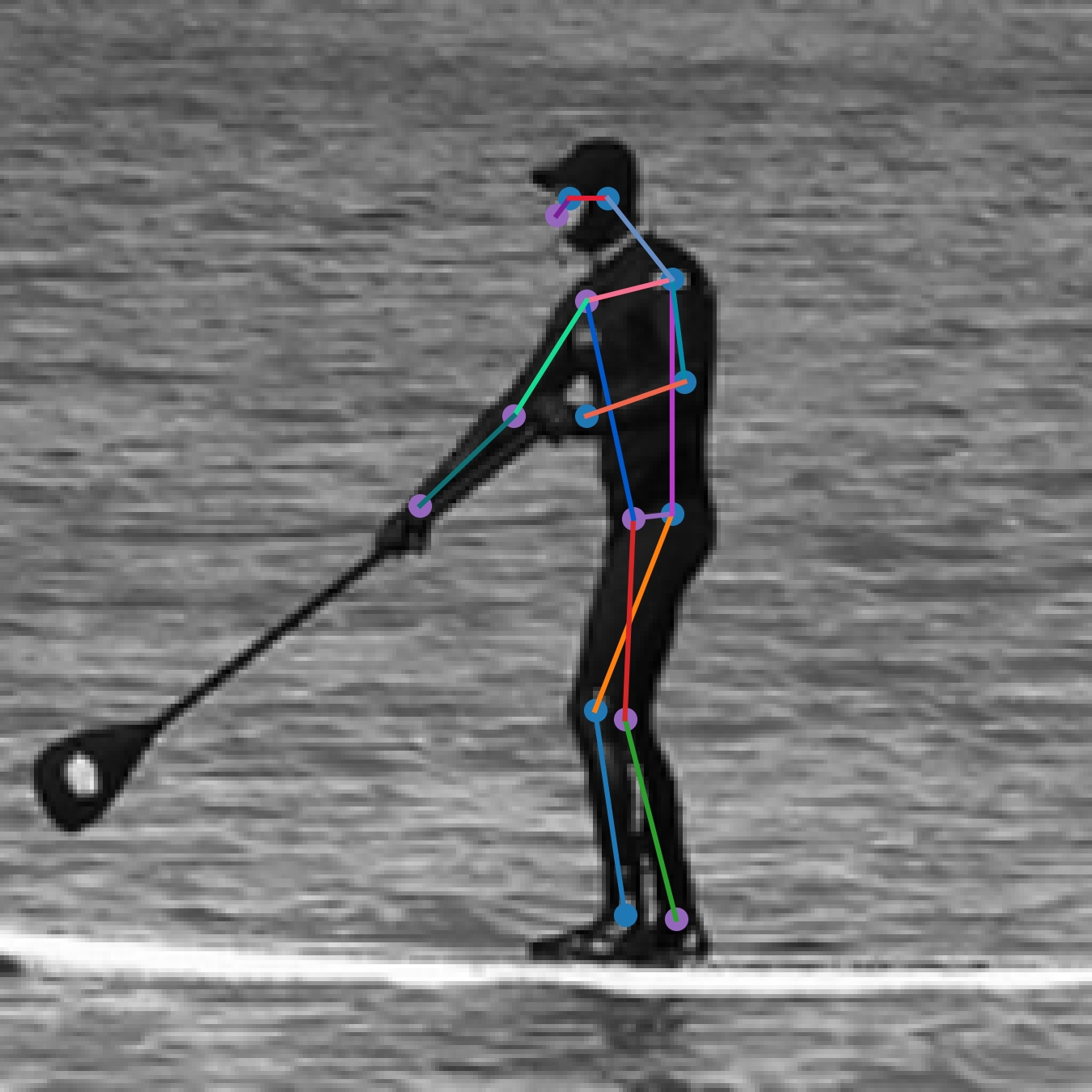 paddleboarder, prediction