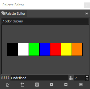 GIMP Palette Editor