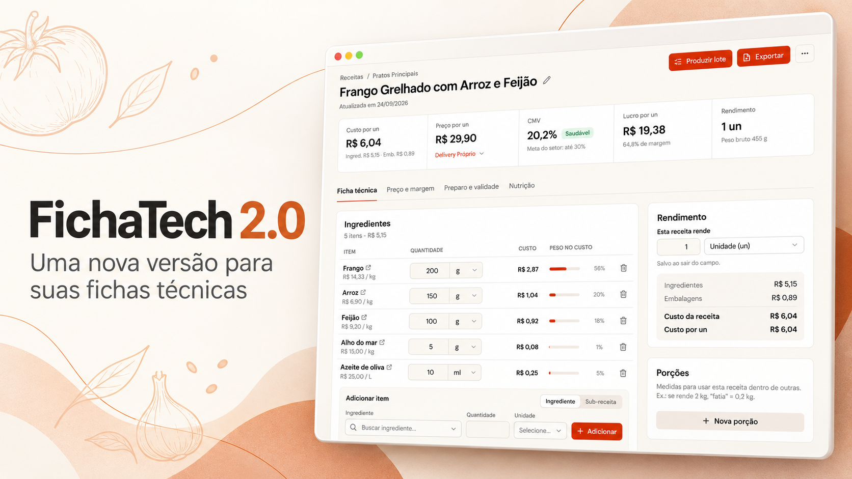 Chegou o FichaTech 2.0