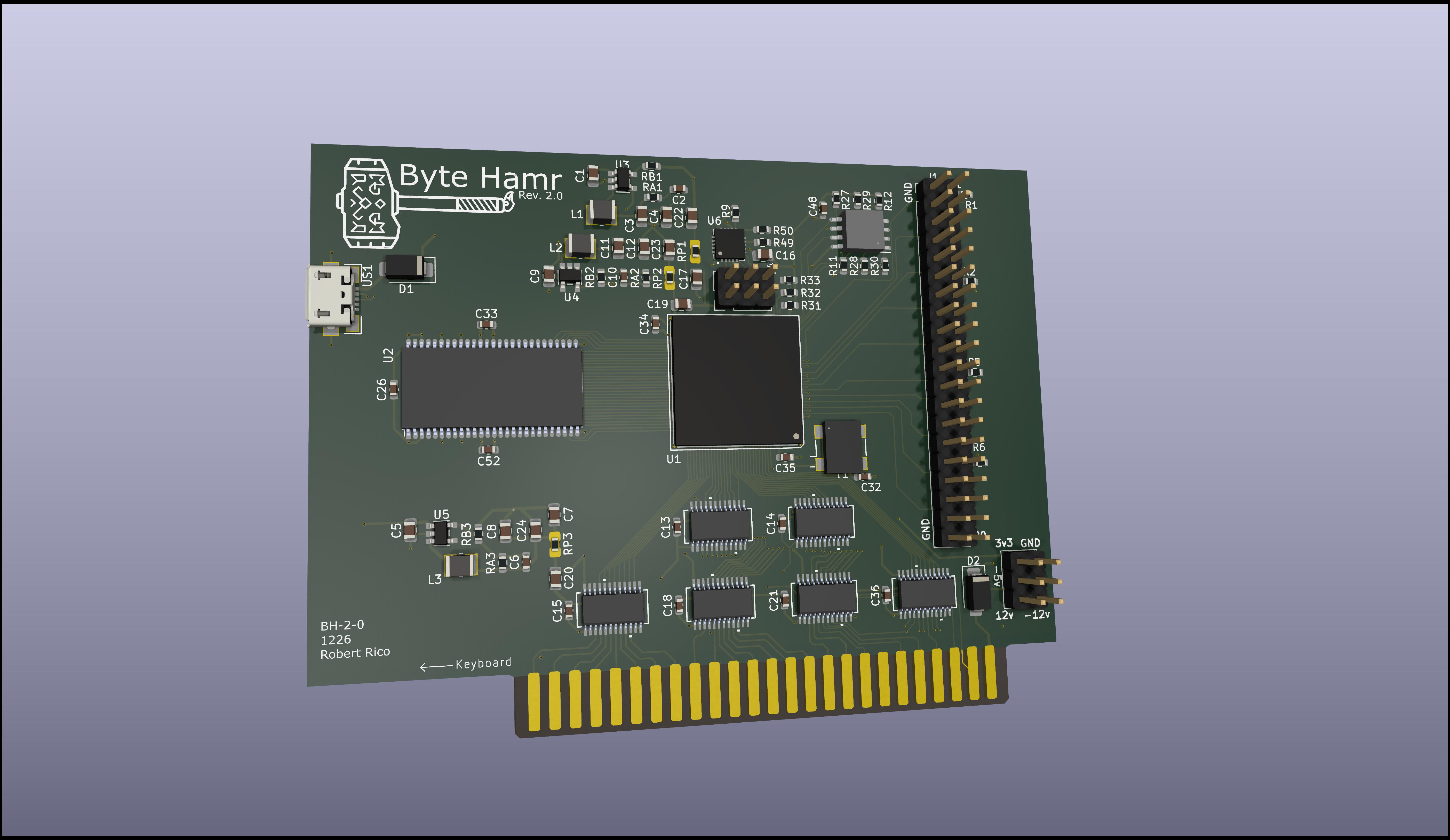 Project byte hamr, from the project README