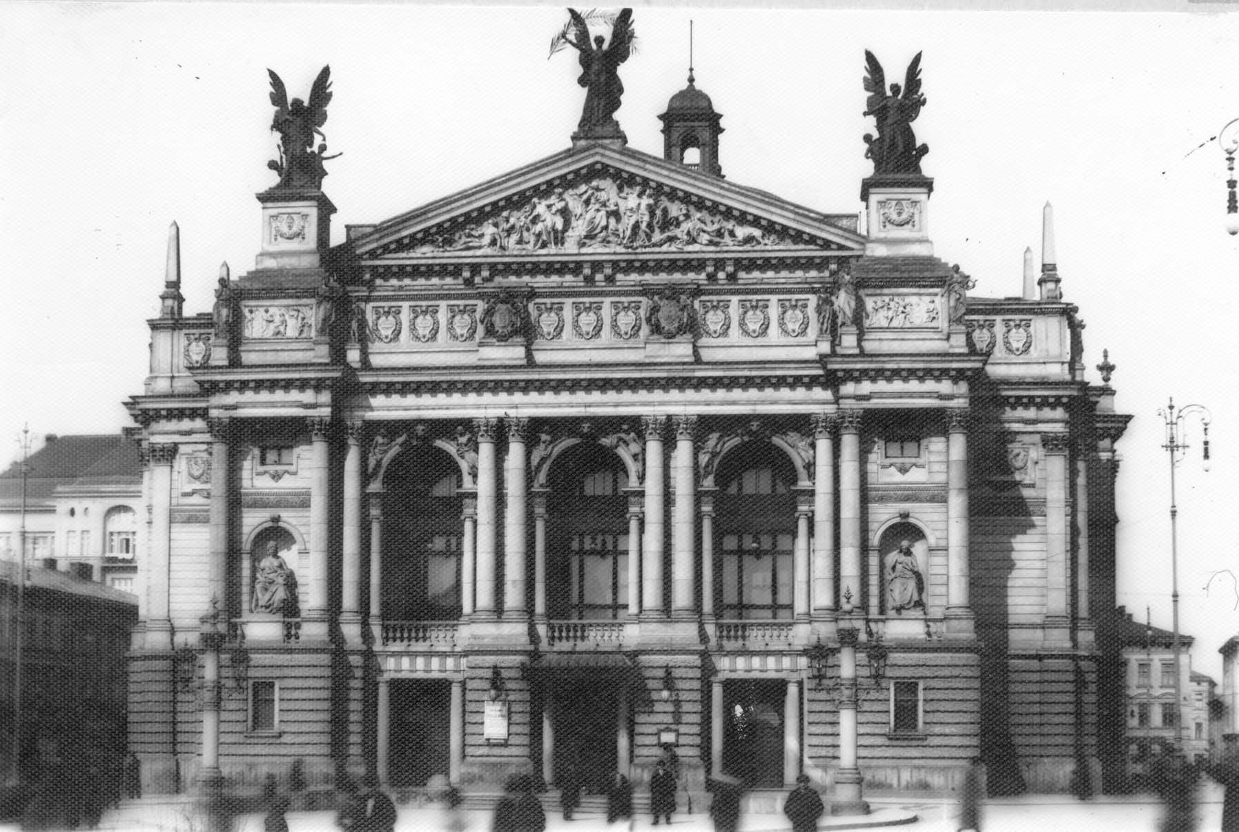 Lviv Opera Theatre Historical Photo