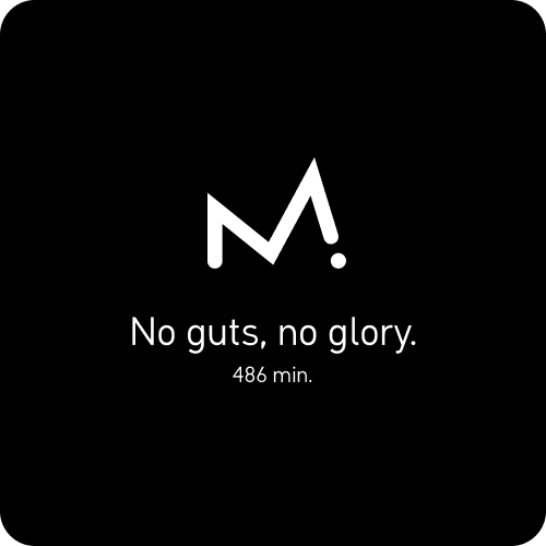 Maurten "no guts, no glory" challenge