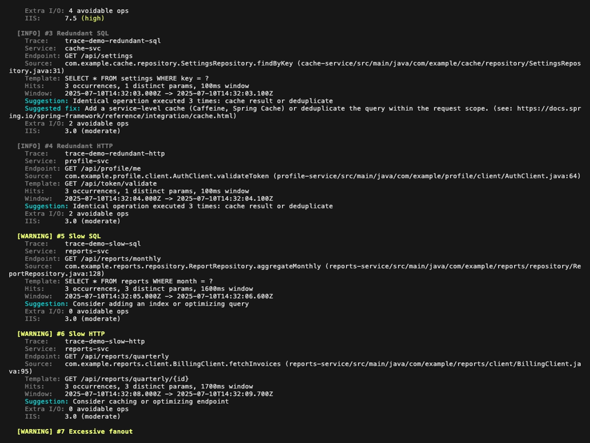 page 2 : HTTP redondant, SQL lent, HTTP lent