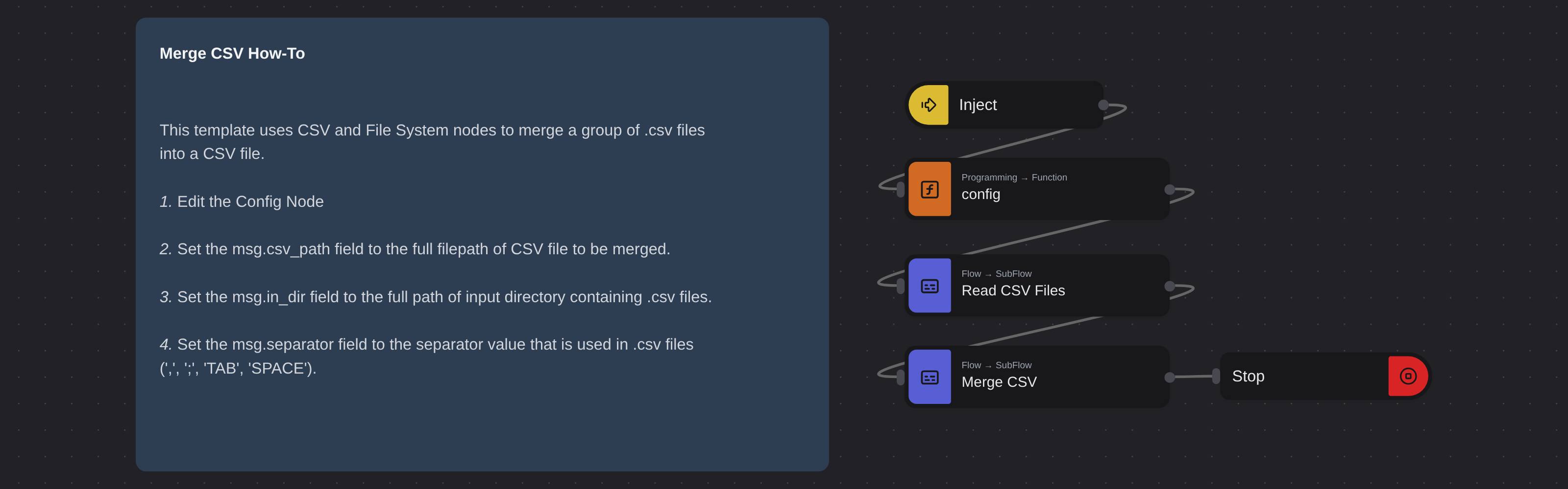 Merge CSV