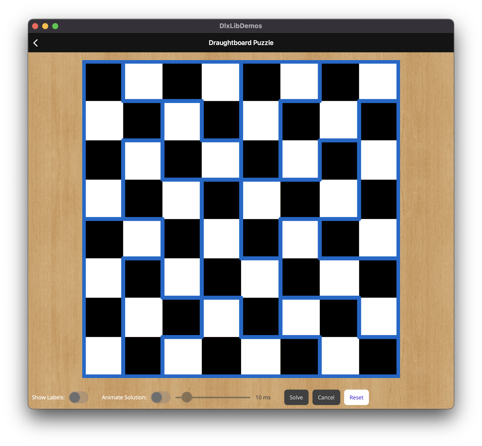 Draughtboard Puzzle