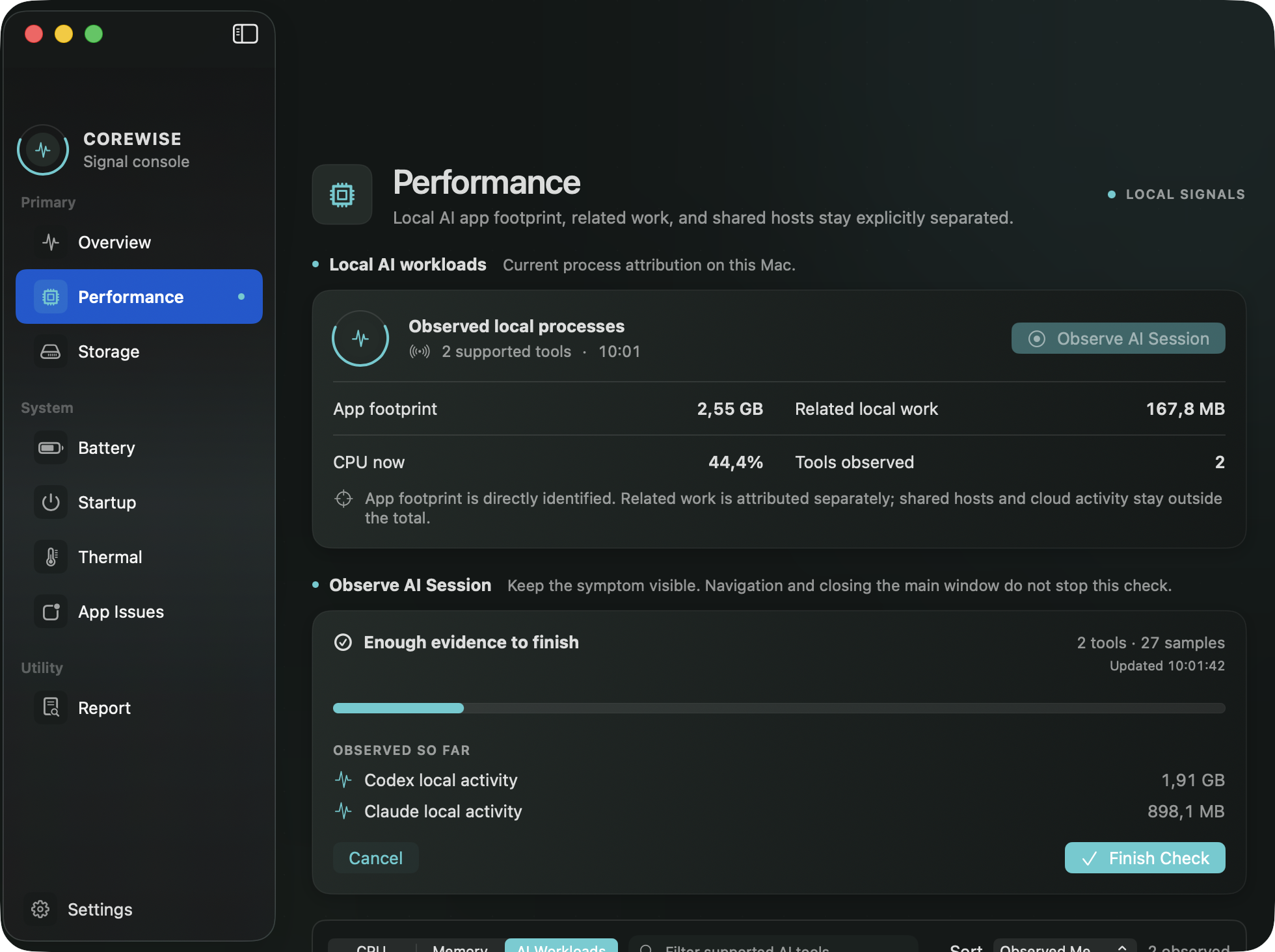 Corewise AI Workloads