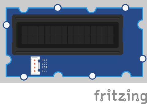 LCD Display 16x2.