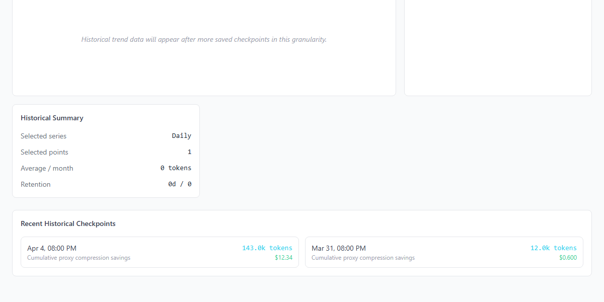 History after, light theme