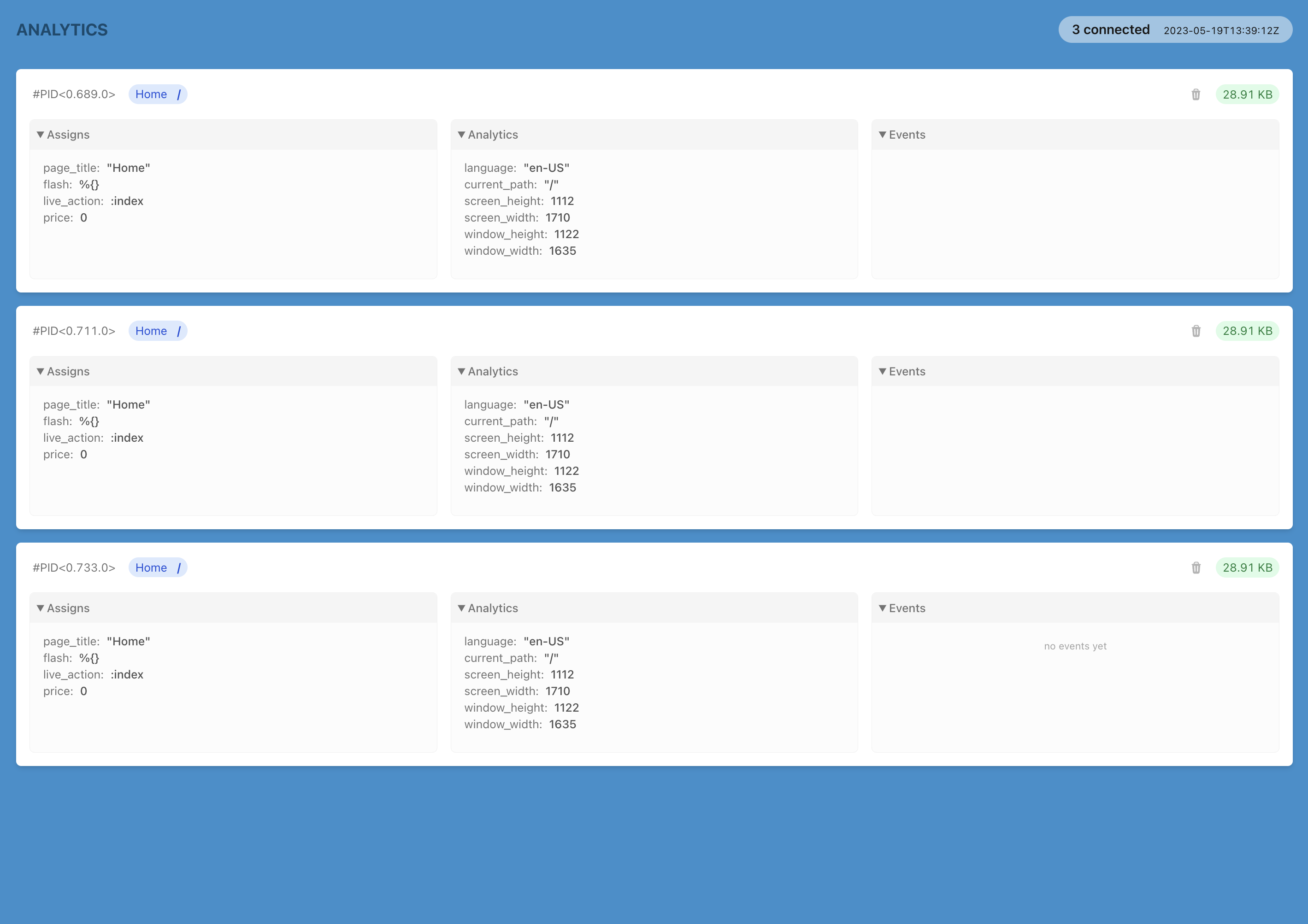 surf marketplace screenshot admin analytics