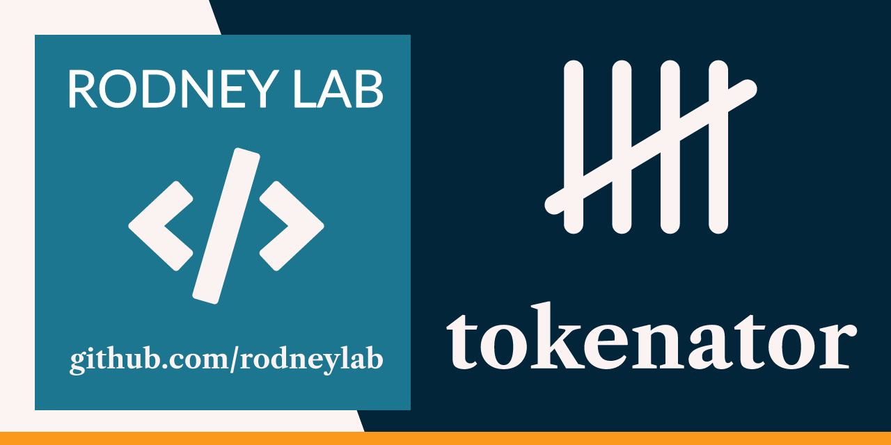 Rodney Lab Tokenator Git Hub banner