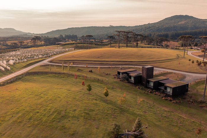 Vista aérea Fazenda Bom Retiro e Thera Vinícola